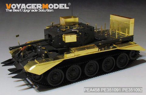 ボイジャーモデル PEA458 1/35 WWII UK クロムウェル Mk. IV/セントー C.S.Mk IV 渡河装置セット (タミヤ 35221/35232用)