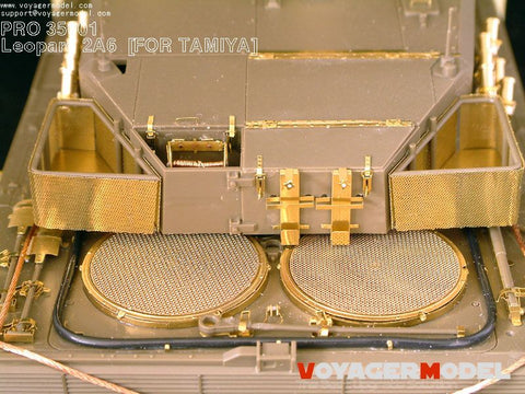 ボイジャーモデル Pro35001 1/35 レオパルト2A6 エッチングセット(タミヤ35271用)