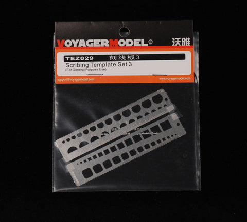 ボイジャーモデル TEZ029 スクライビング テンプレートセット 3
