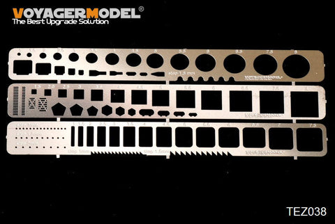 ボイジャーモデル TEZ038 スクライビング テンプレートセット 9