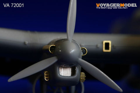 ボイジャーモデル VA-E004 1/72 アブロ ランカスター BMk.I/III 外装ディティール(ハセガワ E23用)
