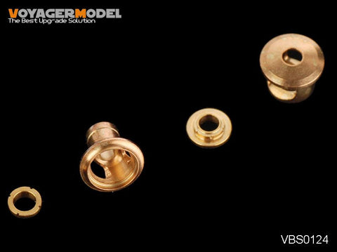 ボイジャーモデル VBS0124 1/35 WWIIドイツ III号突撃砲 G型 後期型 75mm Stuk40 L/48 砲身 ・ザウコップ マントレット パターン 1 (汎用)