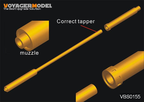 ボイジャーモデル VBS0155 1/35 現用ロシア BMP-3 ターレットウエポンセット (トランぺッター)