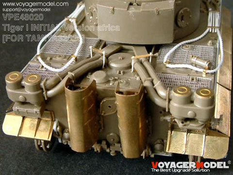 ボイジャーモデル VPE48020 1/48 タイガーI 極初期型 アフリカ軍団(タミヤ32529用)