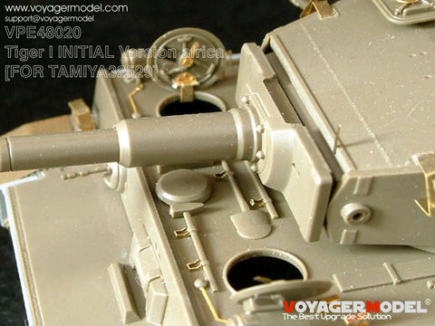 ボイジャーモデル VPE48020 1/48 タイガーI 極初期型 アフリカ軍団(タミヤ32529用)