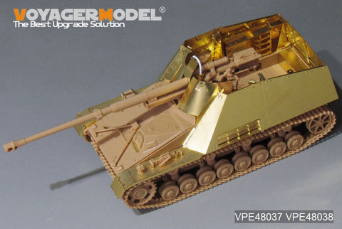 ボイジャーモデル VPE48037 1/48 WWII ドイツSd.Kfz.164 ナースホルン ベーシック(タミヤ32600用)