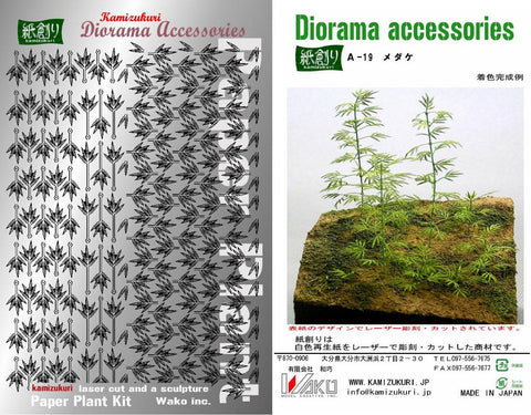 紙創り A-19 1/35 メダケ