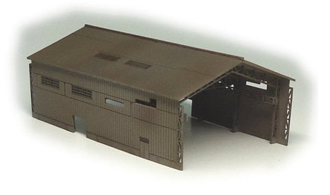 紙創り C-12 1/700 六号建屋 小型ヤード