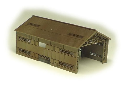 紙創り C-13 1/700 五号建屋 小型ヤード