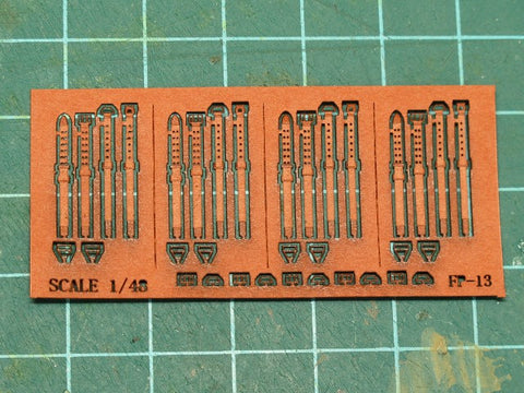 紙創り FP-13 1/48 日本軍機シートベルト