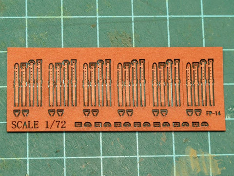 紙創り FP-14 1/72 日本軍機シートベルト