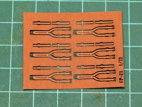 紙創り FP-21 1/72 英軍機シートベルト