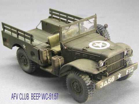 紙創り FP-7 1/35 AFVCLUB BEEP WC-51,57グリル