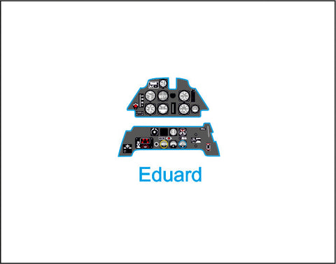 ヤフーモデル YMA3209 1/32 メッサーシュミットBf109E 計器盤 (エデュアルド用)