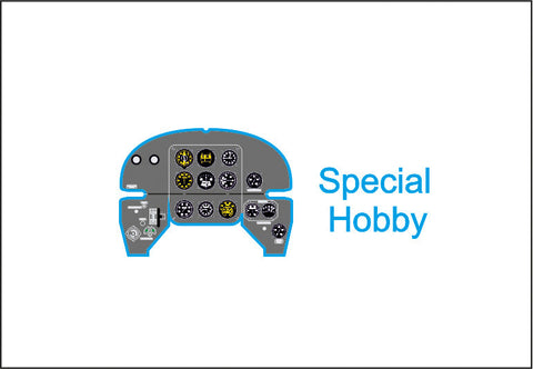 ヤフーモデル YMA3218 1/32 Yak-3 初期型 計器盤 (スペシャルホビー用)