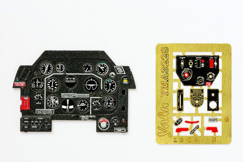 ヤフーモデル YMA3228 1/32 P-51 マスタング IV 初期型 計器盤 (レベル用)