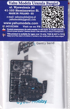 ヤフーモデル YMA3260 1/32 メッサーシュミット Me 110 E/F 計器盤 (サイバーホビー用)