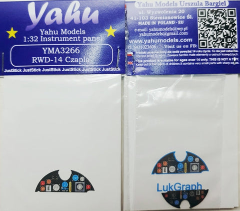 ヤフーモデル YMA3266 1/32 RWD-14 ツァプラ (ルックグラフ用)