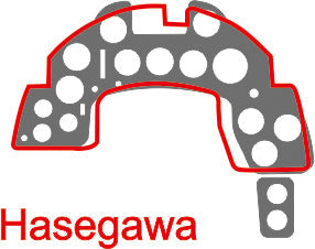 ヤフーモデル YMA4810 1/48 MC.205 計器盤 (ハセガワ用)