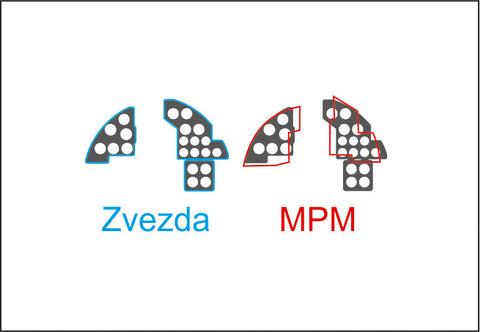 ヤフーモデル YMA4833 1/48 ペトリャコーフPe-2 計器盤 (ズベズダ用)