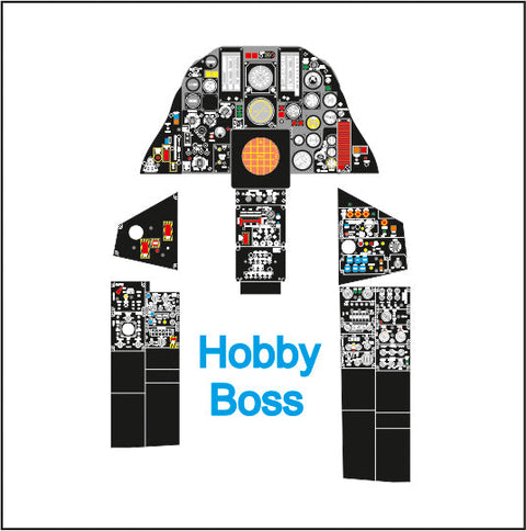 ヤフーモデル YMA4853 1/48 F-105D サンダーチーフ 計器盤 (ホビーボス用)