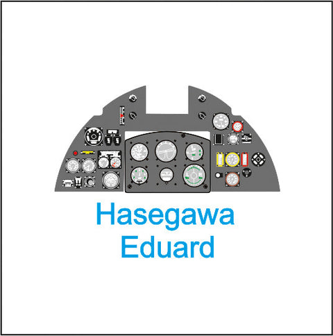 ヤフーモデル YMA4859 1/48 タイフーン I 初期型 計器盤 (ハセガワ/エデュアルド用)