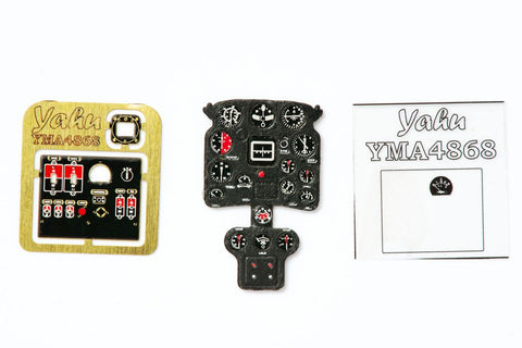 ヤフーモデル YMA4868 1/48 キ44 二式戦闘機 鍾馗 計器盤 (ハセガワ用)