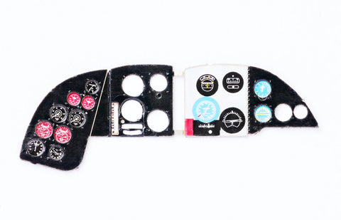 ヤフーモデル YMA4870 1/48 PZL 37 Los 計器盤 (Mirage用)