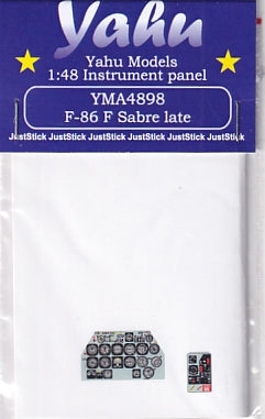 ヤフーモデル YMA4898 1/48 F-86F セイバー 計器盤 (ハセガワ/エデュアルド/レベル用)
