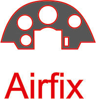 ヤフーモデル YMA7211 1/72 タイガー・モス(Black)計器盤 (エアフィックス用)