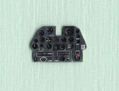 ヤフーモデル YMA7215 1/72 P-40M 計器盤 (アカデミー用)