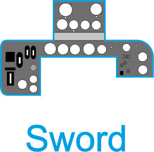 ヤフーモデル YMA7228 1/72 Re.2002 計器盤 (ソード 用)
