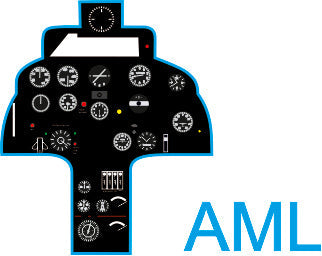 ヤフーモデル YMA7250 1/72 ミラージュIIICJ 計器盤 (AML用)