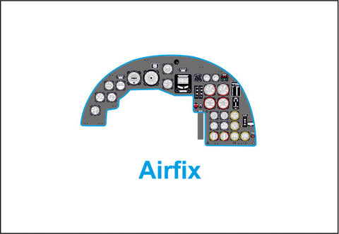 ヤフーモデル YMA7271 1/72 ドルニエ Do 17Z 爆撃機 計器盤 (エアフィックス用)