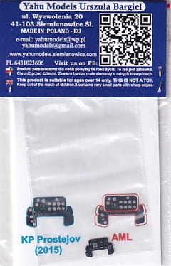 ヤフーモデル YMA7283 1/72 ラヴォーチキン La-5 後期型 計器盤 (KPモデル用)