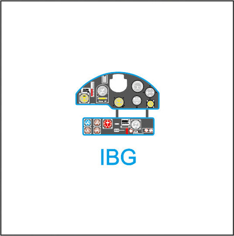 ヤフーモデル YMA7285 1/72 PZL P.23/P.42/P.43カラシュ 計器盤 (IBG用)