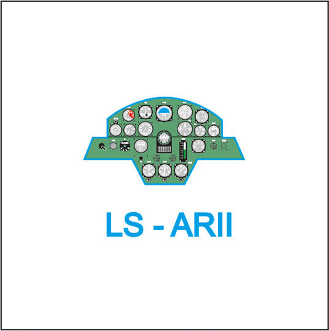 ヤフーモデル YMA7292 1/72 C-5M / キ15 Babs(バブス)計器盤 (LS -アリイ用)