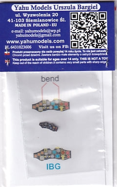 ヤフーモデル YMA7322 1/72 PZL P.11B 計器盤 (IBG用)