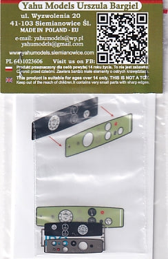 ヤフーモデル YML3512 1/35 ランチア3Ro 計器盤 (IBG用)