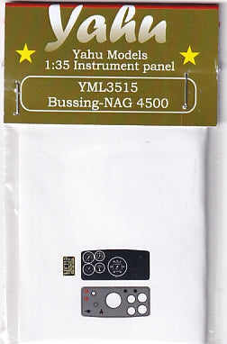ヤフーモデル YML3515 1/35 ビュッシング NAG 4500 計器盤 (IBG用)