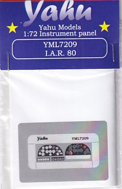 ヤフーモデル YML7209 1/72 IAR-80 計器盤 (A-model / パークモデル用)