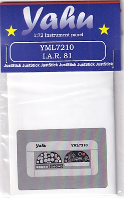 ヤフーモデル YML7210 1/72 IAR 81 計器盤 (A-model / パークモデル用)