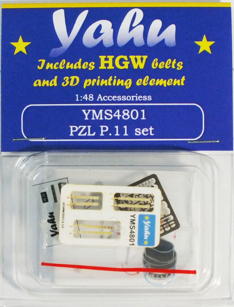 ヤフーモデル YMS4801 1/48 PZL P.11 セット