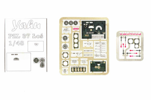 ヤフーモデル YMS4805 1/48 PZL.37 ロシュ セット (ミラージュ用)