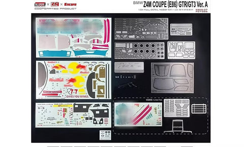 ZoomOn CS024 1/24 BMW Z4M クーペ E86 GTR/GT3 Ver.A