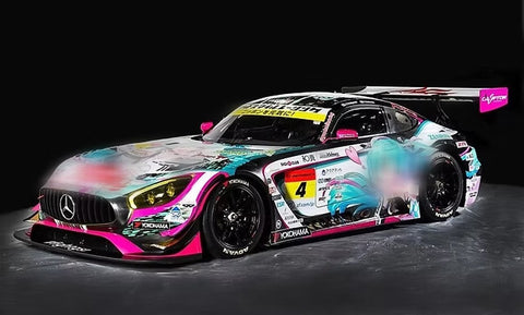 ZoomOn CS026 1/24 メルセデス AMG GT オートバックス スーパー GT 2019 グッドスマイルレーシング & チームUKYO(タミヤ用)デカール