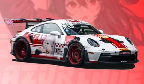 ZoomOn CS117 1/24 《碧藍航線》 呵呵呵レーシング 911 GT3RS (タミヤ用)デカール