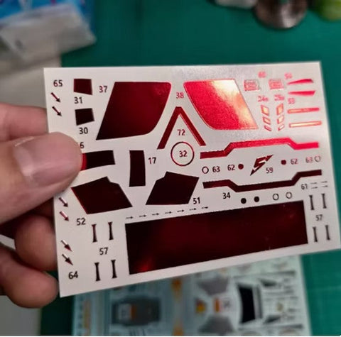 ZoomOn CS132 1/24 ターマックワークス x サイバーフォーミュラ アウディ R8 LMS GT3 Evo II マカオGP 2024 デカール(モンモデル用)