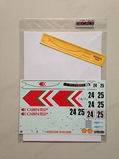 SKデカール SK24027 1/24 ホンダ シビック EF3 Gr.A マカオ ギア 89 Cabin デカールセット