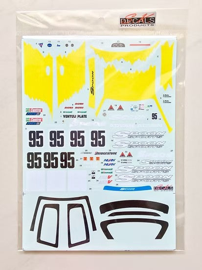 SKデカール SK24035 1/24 ホンダ シビック EG6 Spoon